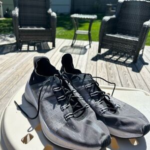 Nike Black and Gray Athletic Shoes